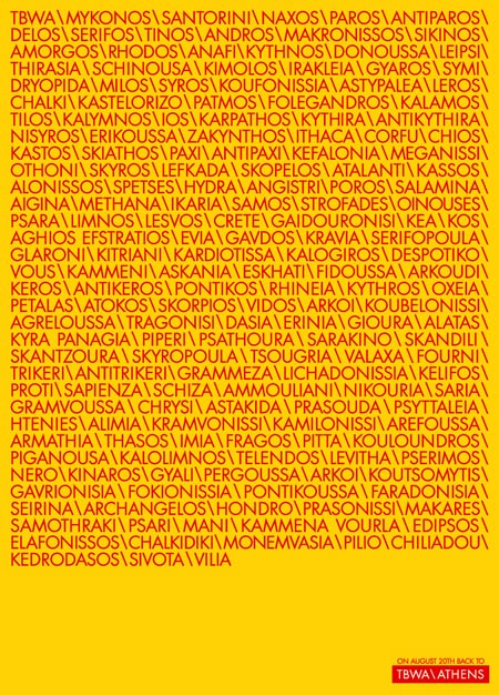 tbwa/athens - VACATION